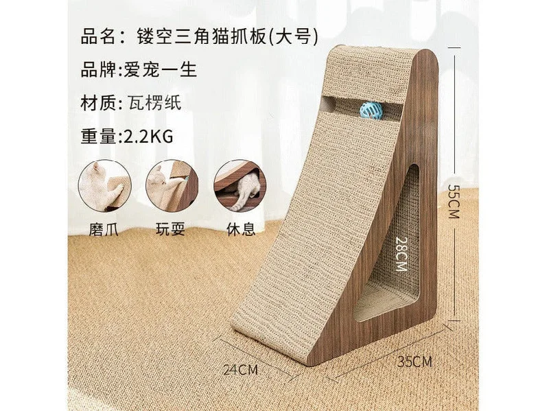 - Dog anti-slip matCat Scratching As Photo 35*22*24Cm