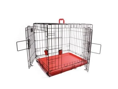 ---VOYAGER Wire Crate - 2 doors S, new patented lock