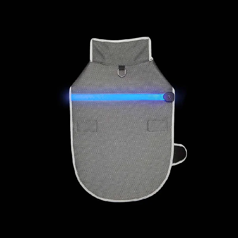 - Climbing pet constant temperature heating padLoomo LED Dog Coat Blue