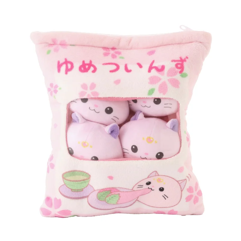 - Pregnant cat delivery room warming boxYumeTwins Original Magical Nyan Nyan Sakura Mochi Plushie Snack Bag