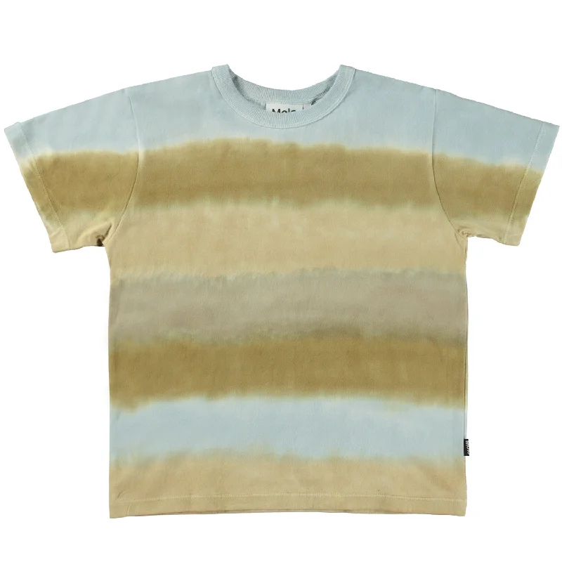 - Rabbit grass rack to prevent waste food boxMolo Stripy Dye Riley Short Sleeves Tee