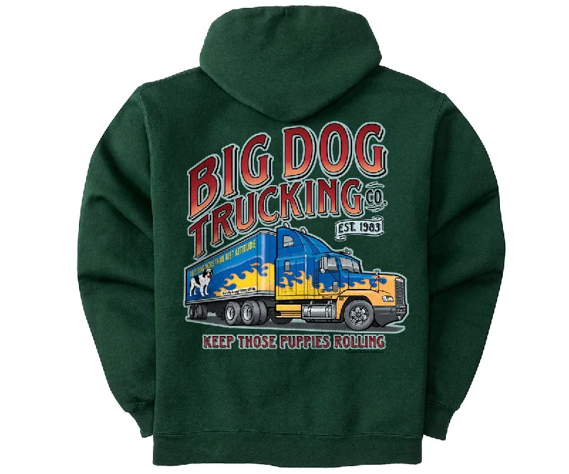 - Deodorizing cat litter tofu litterBig Dog Trucking Co. Graphic Hoodie