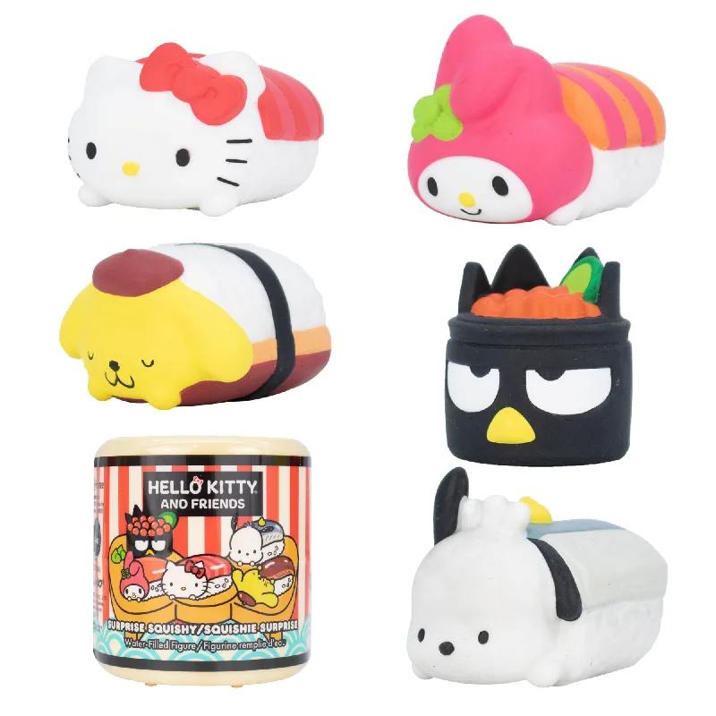 - Smart cat litter box with automatic cleaningHello Kitty and Friends Sushi Capsule Squishies (Series 4)