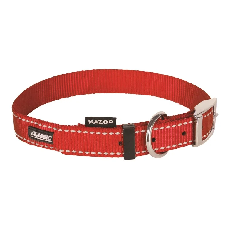 - Remote interactive pet feederKazoo Classic Nylon Collar Red