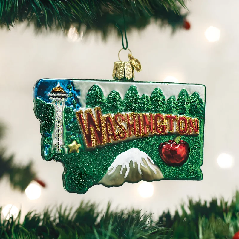 - Dog anti-slip matState Of Washington Ornament