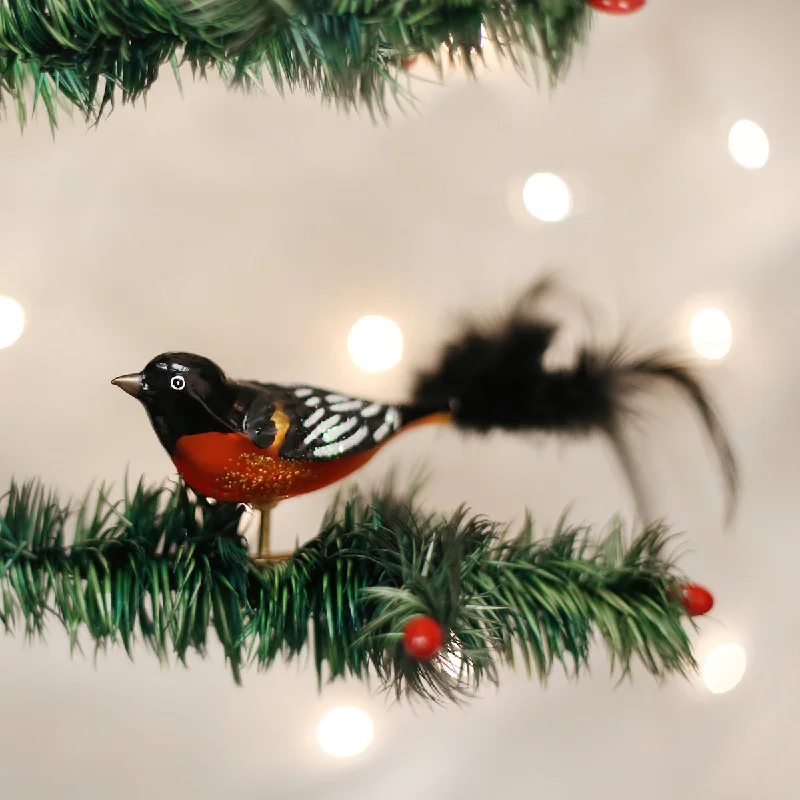 - Pet tear stain cleaning wipesBaltimore Oriole Ornament