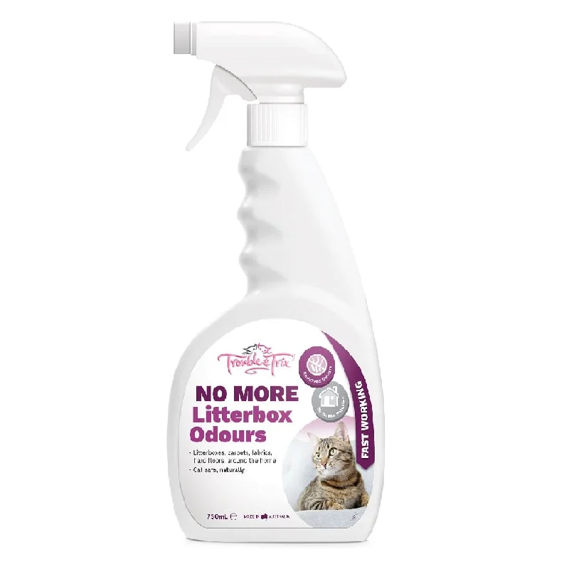 - Pet monitor with cameraTrouble and Trix No More Litter Odour 750ml