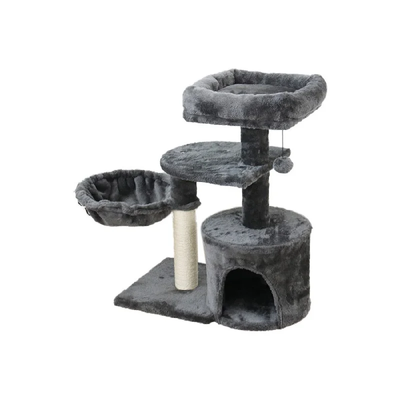 - Pet stroller can be taken on the planeCatio Chipboard Flannel Cat Scratching Tower Cubby