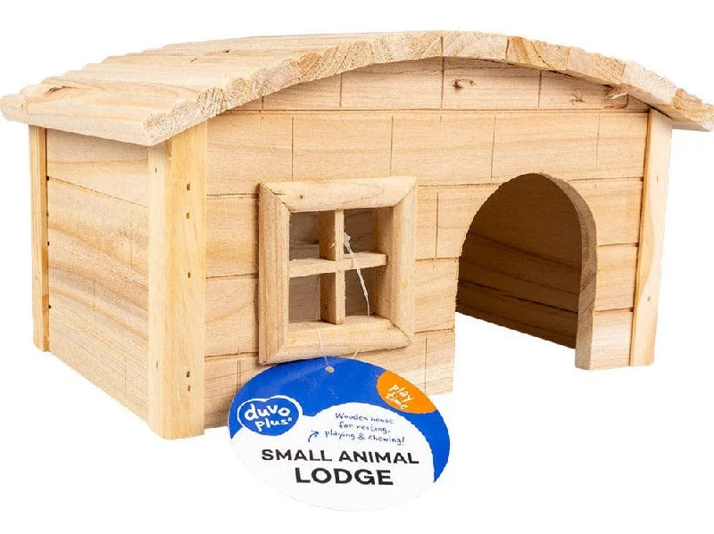 - Automatic induction pet water dispenserSmall Animal Wooden Lodge Dome Roof