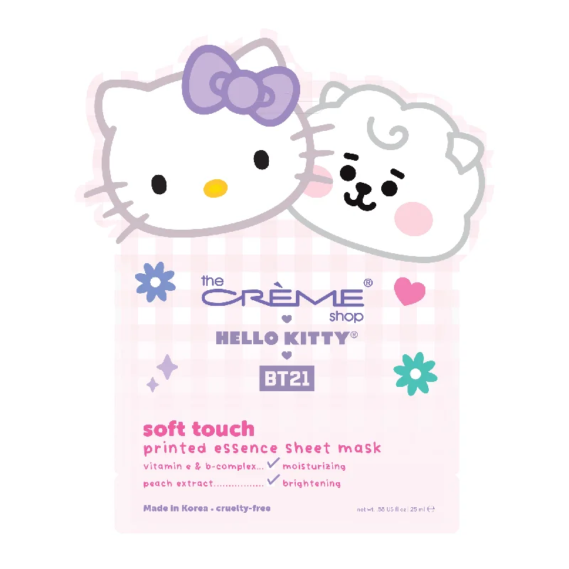 - Custom pet birthday cakeHello Kitty & BT21 Soft Touch Printed Essence Sheet Mask