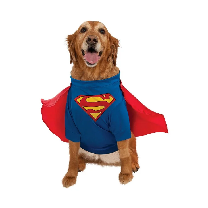 - Natural latex pet mattressDC Comics Superman Deluxe Dog Costume