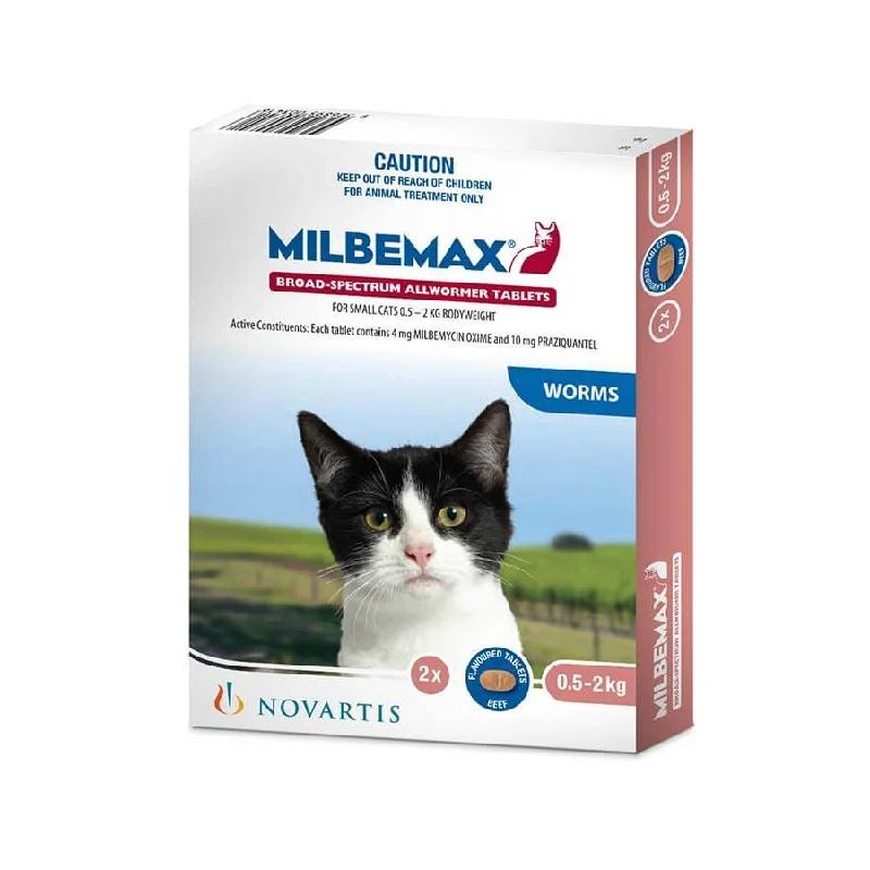 Pet ProductsMilbemax Tablets All Wormer For Small Cats