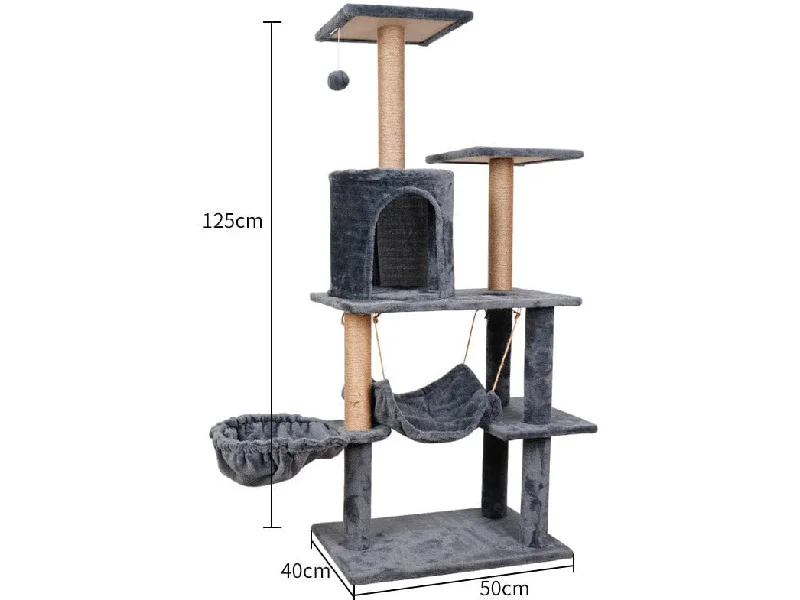 - Dog anti-slip matCat Tree & Scratching Dark Gray 51*41*125