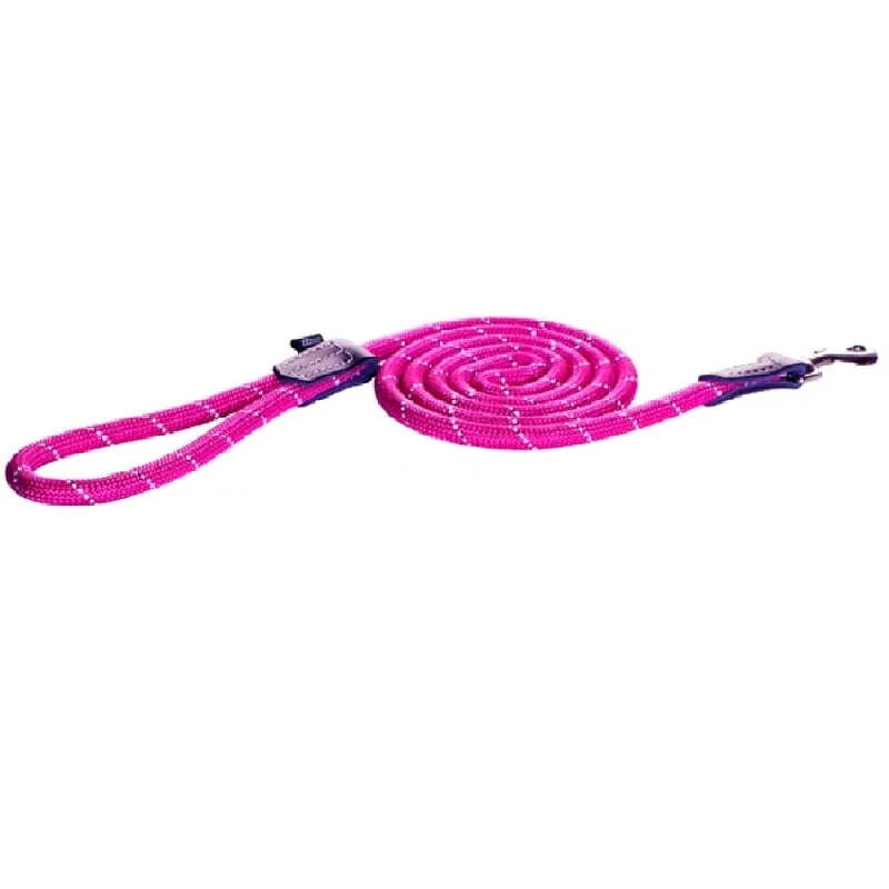 - Durable nylon dog leash wholesaleRogz Rope Dog Lead Pink