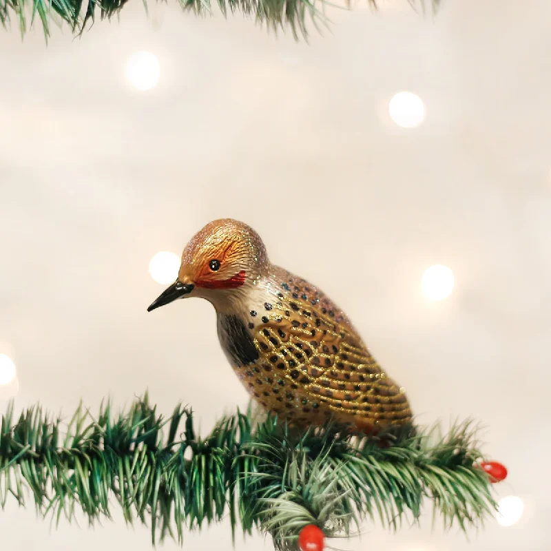 - Remote interactive pet feederNorthern Flicker Ornament