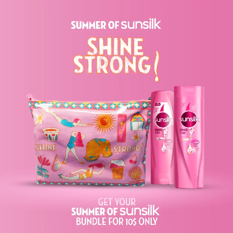 - Pet tear stain cleaning wipesSummer of Sunsilk Bundle with Pouch