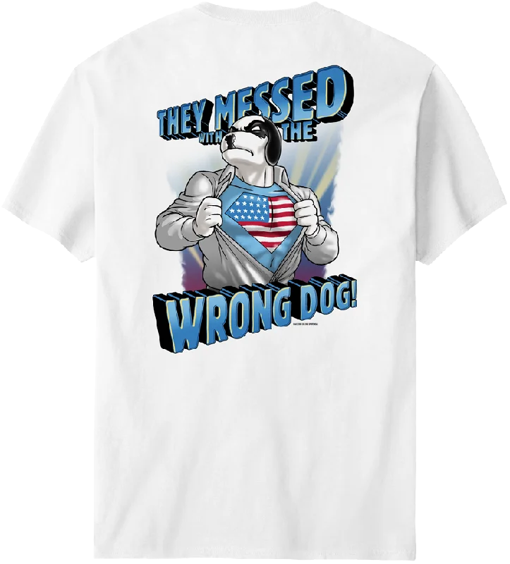 - Custom pet birthday cakeThey Messed With The Wrong Dog T-Shirt