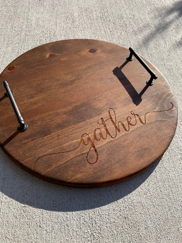 - The effect of dog food on hairStained Oak “Gather” Serving Board-(17.25” x .75)