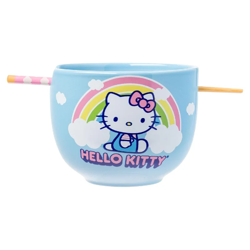 - Smart cat litter box with automatic cleaningHello Kitty Ceramic Ramen Bowl and Chopstick Set (Rainbow)