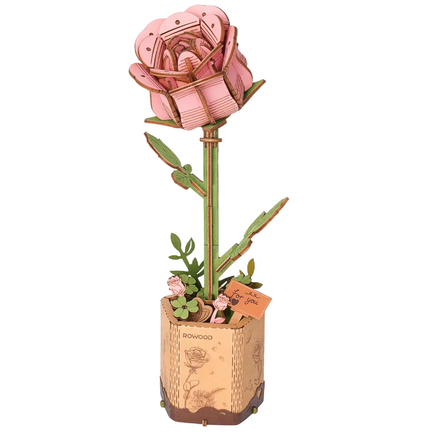 - Pet diabetes prescription foodPink Rose Diy Wooden Flower 3D Puzzles