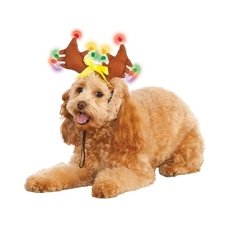 - Dog anti-slip matReindeer Light Up Pet Costume