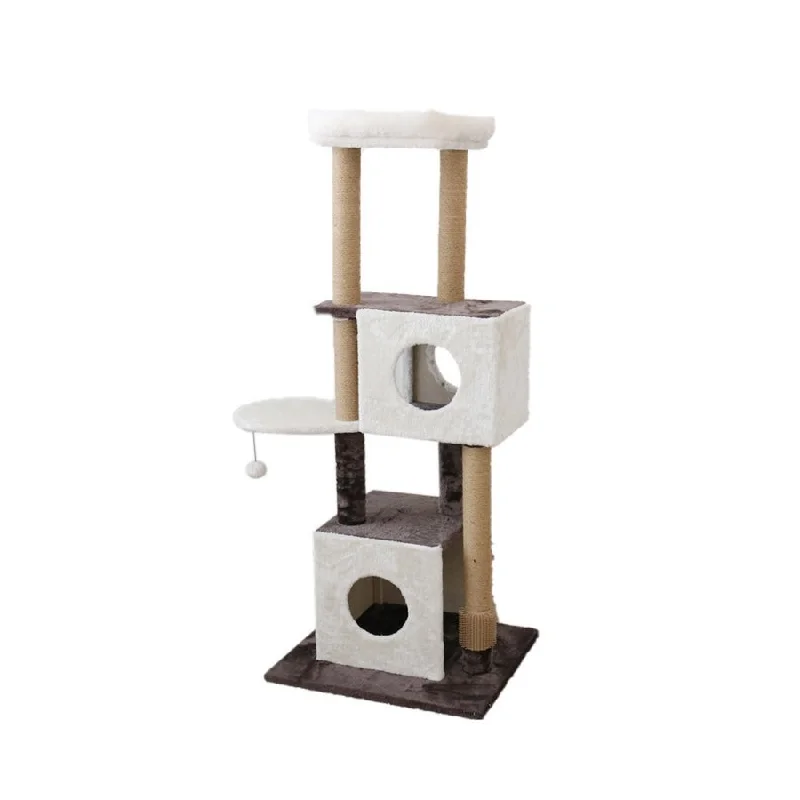 - Pet diabetes prescription foodCatio Deluxe Multi Function Three Level Dual Cat Scratching Tree