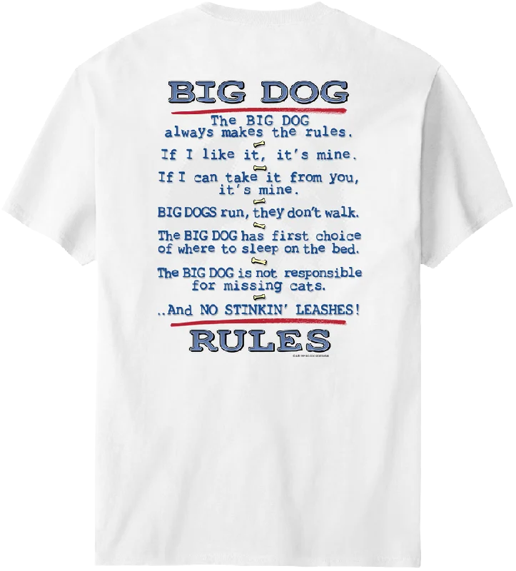 - Pregnant cat delivery room warming boxBig Dog Rules T-Shirt