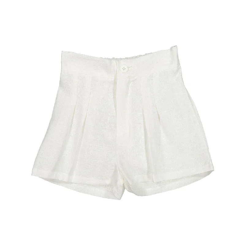 - Pet stroller can be taken on the planePernille White Linen Bastein Shorts