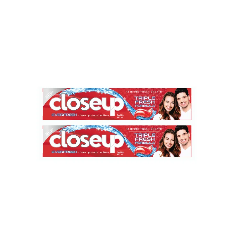 ---Closeup Toothpaste Red Hot 100ml, 2 @ 25% OFF