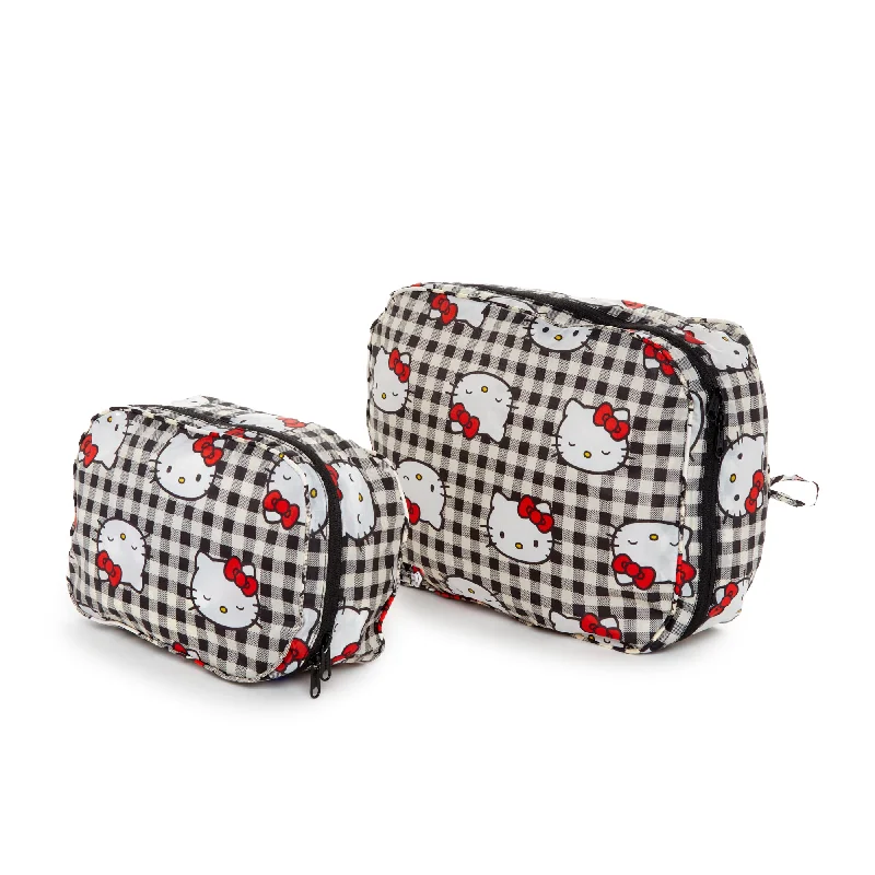 - Organic cotton dog bibsHello Kitty x Baggu 50th Anniversary Packing Cube Set (Black Gingham)