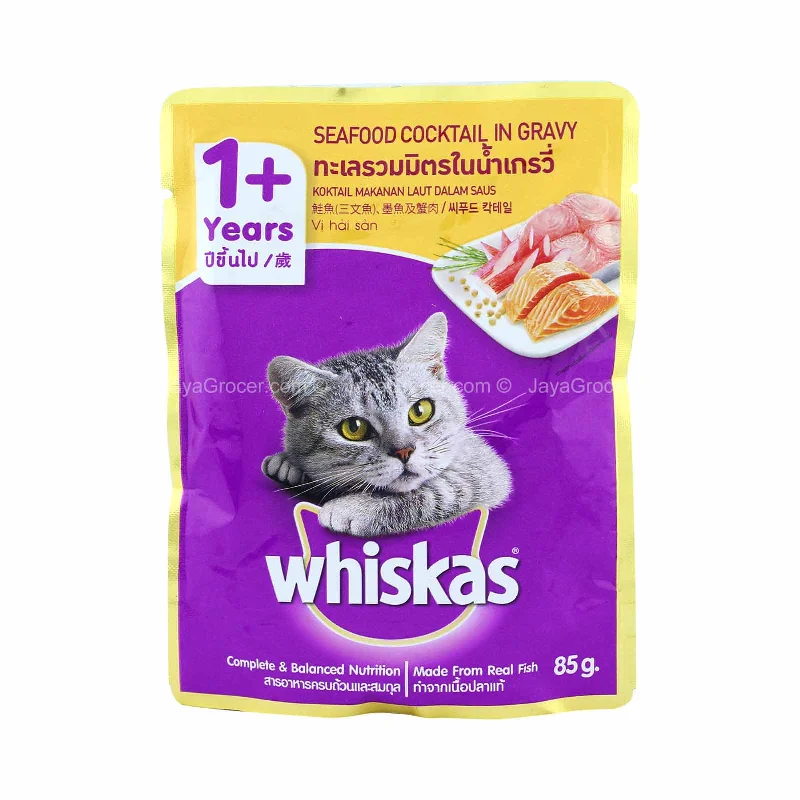    - Where to buy imported cat food  WHISKAS POUCH SEAFOOD COCKTAIL 80G *1