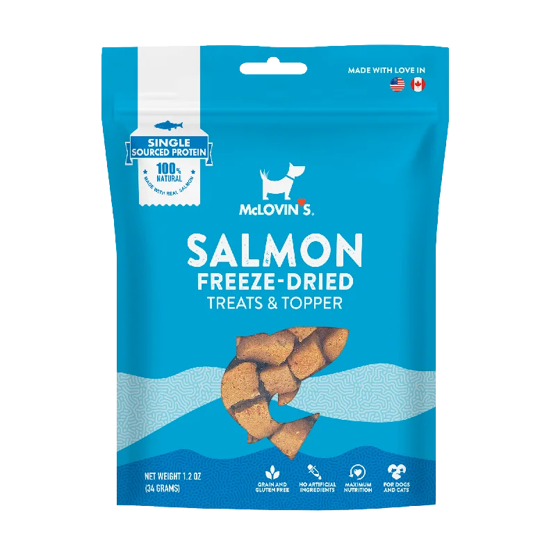    - Purina Pro Plan cat food palatability  Freeze Dried Salmon Treats & Topper for Dogs & Cats, 1.2 oz