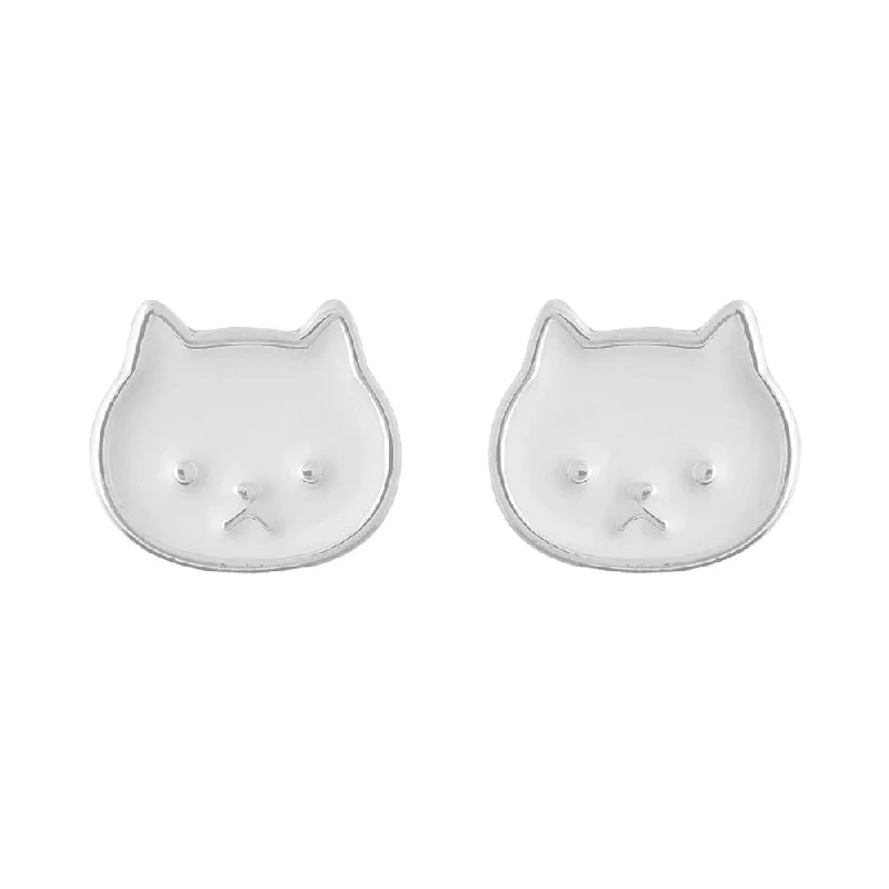    - Cat food nutritional analysis  Short Story: Earring Epoxy Cat Face White