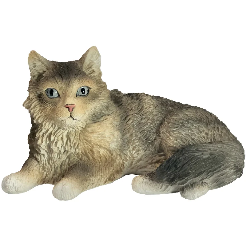    - Cat food for pregnant and nursing cats  Brown Tabby Maine Coon Cat Sculpture