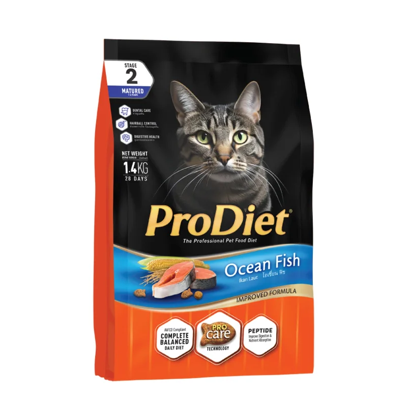  . **Price and Purchasing**  ProDiet Dry Cat Food Ocean Fish 1.4kg