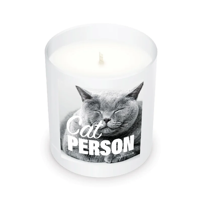    - Outdoor cat food  Cat Person - 11oz Candle