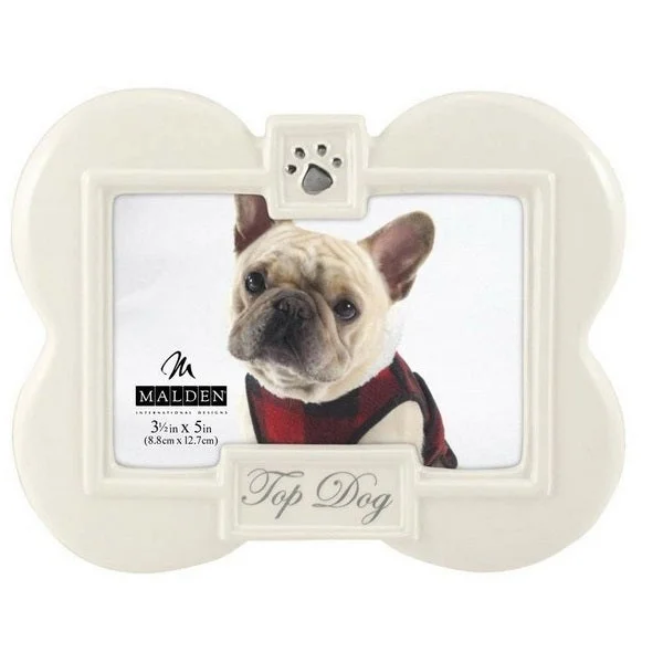 - Pet diabetes prescription foodMalden Glazed Ceramic "Top Dog" 3.5"x5" Photo Frame