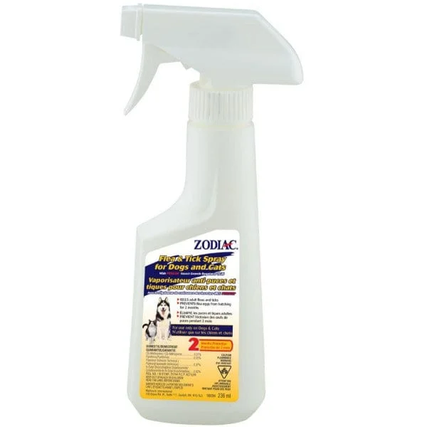 - Deodorizing cat litter tofu litterZodiac Flea & Tick Spray for Dogs and Cats